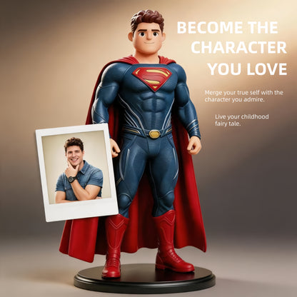 Custom Anime 3D Figurine | Merge Your Portrait With Favorite Anime Character