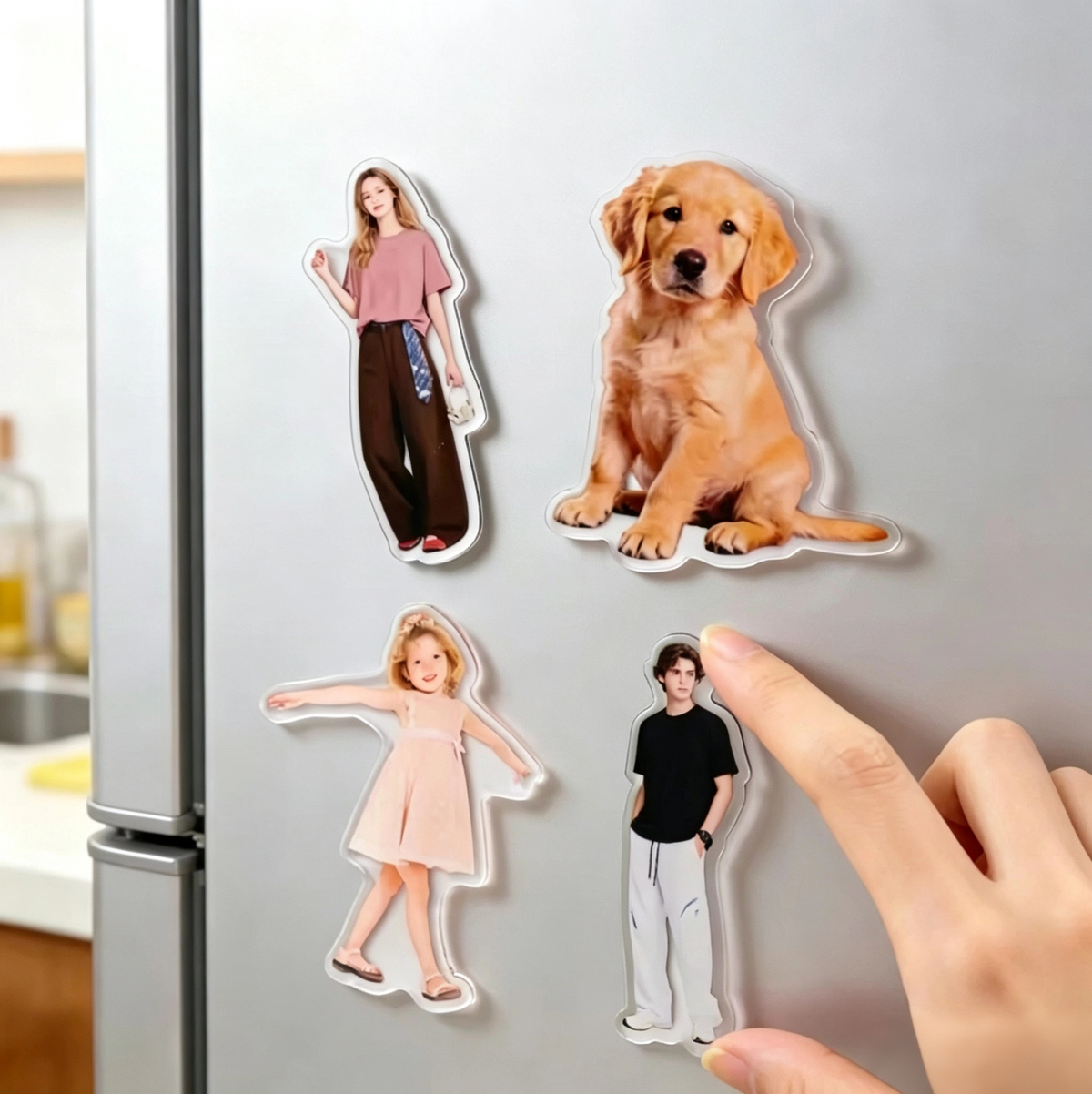 Custom Photo Fridge Magnet Keepsake