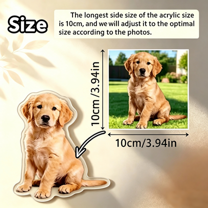 Custom Photo Fridge Magnet Keepsake