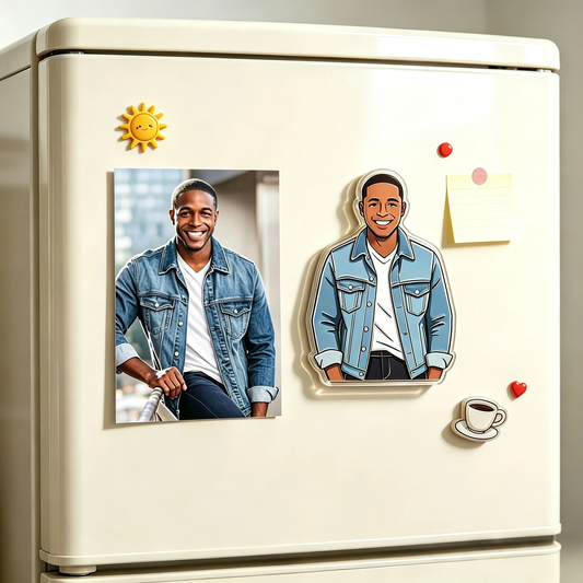 Custom Photo Fridge Magnet Keepsake